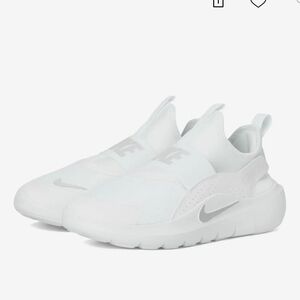Nike Kids White Slip-On Shoes